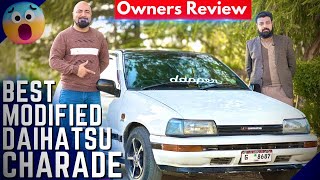 BEST MODIFIED DAIHATSU CHARADE IN PAKISTAN سوپر سے اوپر مکمل فیملی کار [upl. by Fraser]