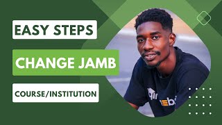 Easy Steps on How to Apply for JAMB Change of Course and Institution [upl. by Moersch121]