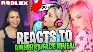 The Roblox YouTube Community Reacts to Amberry Doing a Face Reveal [upl. by Dulcinea343]