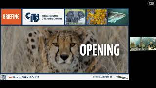 Briefing on the 77th meeting of the CITES Standing Committee 17102023 [upl. by Nylirek]