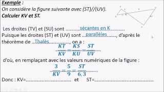 Niveau 3ème  Th1  Théorème de Thalès [upl. by Eintruoc566]