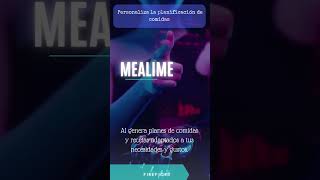 Descubre el poder de Mealime para planificar tus comidas 🍽️🤖 [upl. by Messab]