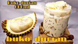 OLAHAN DURIAN 1INI G BOLEH DI LEWATIN RESEP BUKO DURIANDURIAN SAGO [upl. by Lainey929]