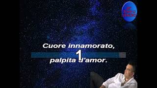 Savio Esposito Cuore innamorato karaoke [upl. by Geoff]