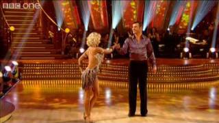 Strictly Come Dancing 2009  S7  Week 1  Show 2  Joe Calzaghe  Cha Cha Cha [upl. by Maxi]