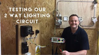 Continuity of CPC R1  R2 and Polarity of our 2 Way Lighting Circuit and Insulation Resistance [upl. by Newell]