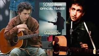 Timothée Chalamet sings HARD RAIN as Bob Dylan in biopic A COMPLETE UNKNOWN  TimmyZimmy Mashup [upl. by Moreno237]