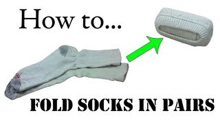 Army Packing Hack How to Fold Your Socks in Pairs Double Roll  Ranger Roll Basic Training [upl. by Balkin]