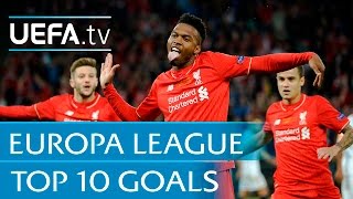 UEFA Europa League 201516  Top ten goals [upl. by Ecnahc]