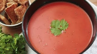 Tomato soup recipe  Homemade tomato soup [upl. by Dempsey]