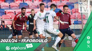 Fehérvár FC  Paksi FC  30  20  OTP Bank Liga  17 forduló  MLSZTV [upl. by Fotzsyzrk]