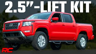 2022 Nissan Frontier 25Inch Lift Kit [upl. by Yelhsa348]