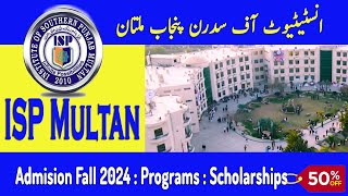 ISP Multan Fall Admissions amp Scholarships Revealed [upl. by Juna]