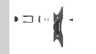 Monoprice EZ Series Full Motion Articulating TV Wall Mount Bracket  For TVs 23in to 42in  43215 [upl. by Glaudia]