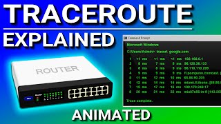 Traceroute tracert Explained  Network Troubleshooting [upl. by Okomot]