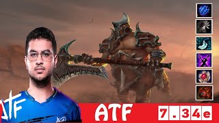 DOTA 2 ATF the CENTAUR WARRUNNER OFFLANE 734e [upl. by Aniretake312]