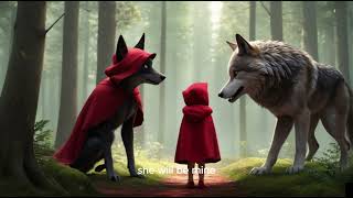 Little Red Riding Hood and The Wolf Story  Little Red Riding Hood Story Telling in English [upl. by Dylan]