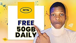 MTN 50GB DATA For All SIM CLAIM NOW❗❗  Free MTN Data Bundle Trick  New MTN Data Trick [upl. by Aynatahs436]