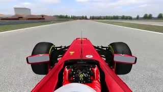 rFactor Vettel Debut Fiorano Onboard [upl. by Yffub]