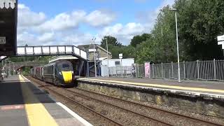 Par Railway Station 800025 GWR IET arriving at P1 on LATE 2C27 on 10th June 2024 [upl. by Galang]