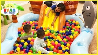 The Ball Pit Show for learning colors Children and Toddlers educational video [upl. by Enuj328]