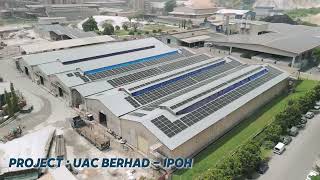 Reroofing Project  UAC Berhad Ipoh [upl. by Ronoc]