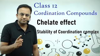 Qwhat is chelate effect coordination compounds [upl. by Iaoh]