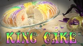 Mardi Gras King Cake  Just Add Sugar [upl. by Cassilda]