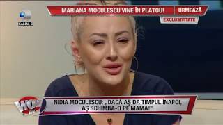 WOWBIZ 11072018  Nidia Moculescu in lacrimi quotViata mea a fost un mare chinquot Partea 2 [upl. by Tiemroth]