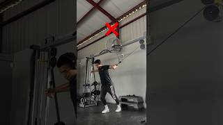 The BEST way to do cable flys shorts fitness howto chestworkout [upl. by Dirgis745]