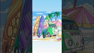 Hawaiian holidays campervan holidays beachlife viralshorts trending [upl. by Sonja]