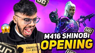 M416 Shinobi Crate Opening Almost Burned My House • HUKRUSHGAMING [upl. by Suiradel251]