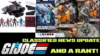 GI Joe Classified News Update Hiss Tanks Firefly Amazon EEL Rant [upl. by Gardell774]