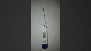 Change BRAUN thermometer from Fahrenheit to Celsius degrees F to C or C to F [upl. by Yniattirb]