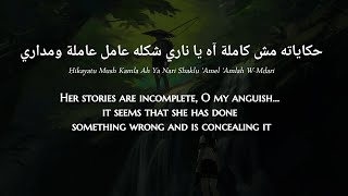 Ehab Tawfik  Aamel Amlah Egyptian Arabic Lyrics  Translation  إيهاب توفيق  عامل عملة [upl. by Krystin552]