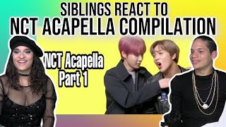 Waleska amp Efra react to NCT Acapella Compilation for the first time  REACTION [upl. by Naerad988]