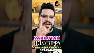 Ashwini Nakshatram First Pada Vargottama Planets [upl. by Vey]