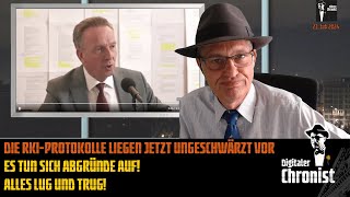 Die RKIProtokolle liegen jetzt ungeschwärzt vor  Es tun sich Abgründe auf Alles Lug und Trug [upl. by Kial885]