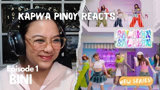 BINI ‘Salamin Salamin’ Official Music Video reaction  FIRST TIME WATCHING BINI [upl. by Cl]