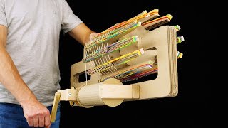 How to Build Amazing Rubber Band Machine Gun [upl. by Brinkema]