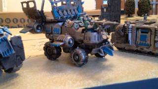 Ork kustom Trukks and Battle Wagon Conversion corner [upl. by Orelia]