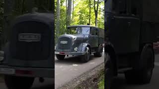 Kaelble Schwerlastzugmaschine  Oldtimer Nutzfahrzeug Treffen Nebelhöhle [upl. by Robert]