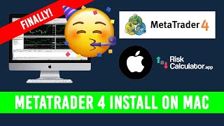 How to install MetaTrader 4 MT4 on MacOS Catalina  THE RIGHT WAY 100 WORKING [upl. by Kcirredal]