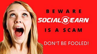 Review Beware SOCIALEARNCO is a Scam Just Watch this Video [upl. by Darbie622]