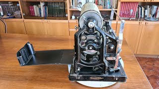 Old cyclostyle Gestetner 1920s years video n° 40 [upl. by Garwin]