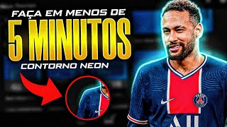 âœ…PASSO A PASSO como FAZER CONTORNO NEON pelo ANDROID melhor forma em 5 MINUTOS [upl. by Aicilas]