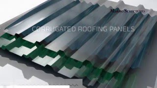 How to install corrugated roof panels [upl. by Etnauq]