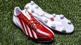 Messi boots Adidas adizero f50 FG Synthetik  Unboxing [upl. by Neila]