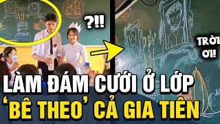 Tổ chức đám cưới ngay trong lớp học bê hẳn BÀN GIA TIÊN lên bục giảng để bái lạy tổ đường  TÁM TV [upl. by Summer]