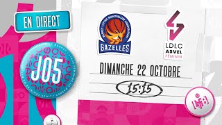 LFB 20232024  Lattes Montpellier  Lyon  J5 [upl. by Raseta]